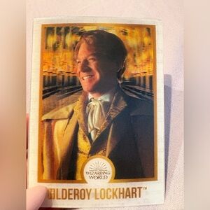 Harry Potter Holographic Gilderoy Lockhart Trading Card